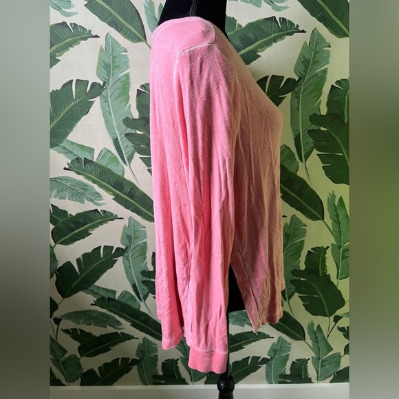 Lou & Grey Women’s Coral Long Sleeve Split Side Cozy Top Medium - Picture 6 of 8